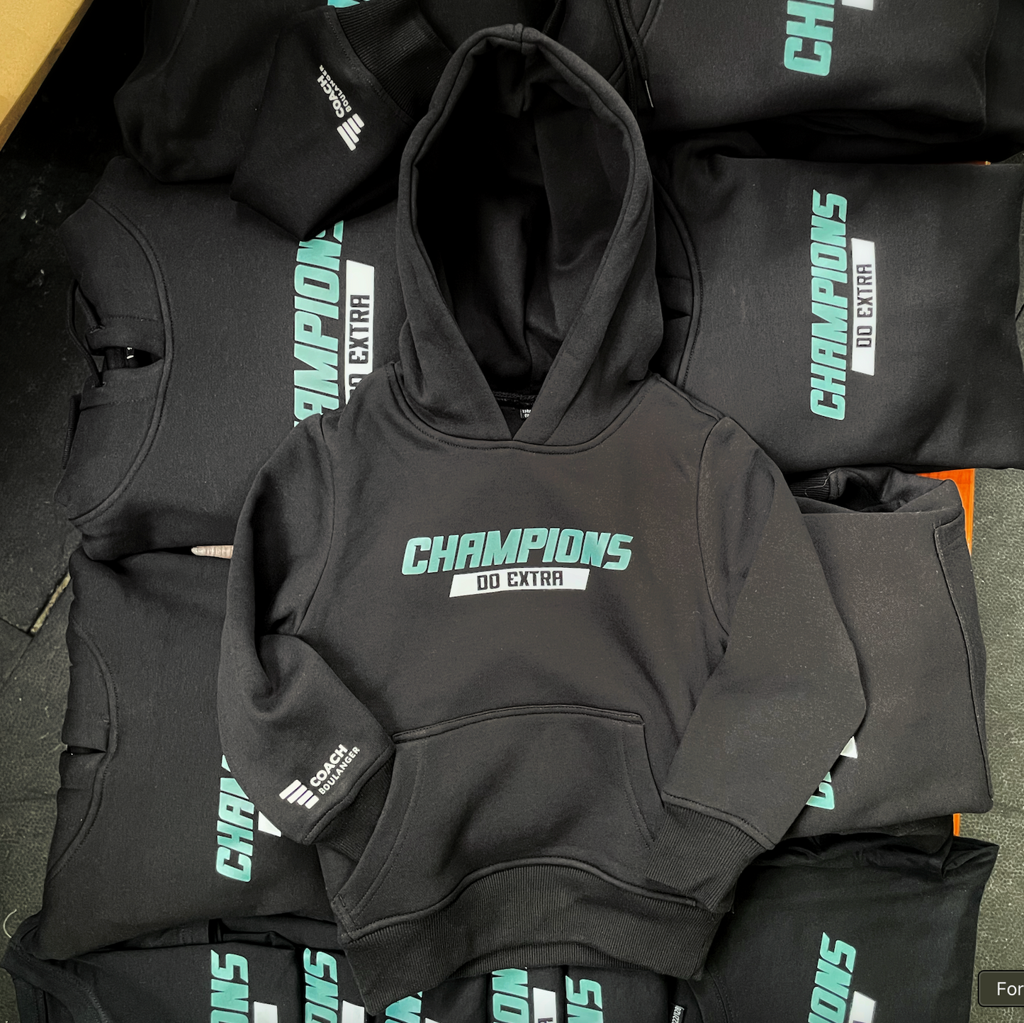 Champions Hoodie Coach Boulanger black