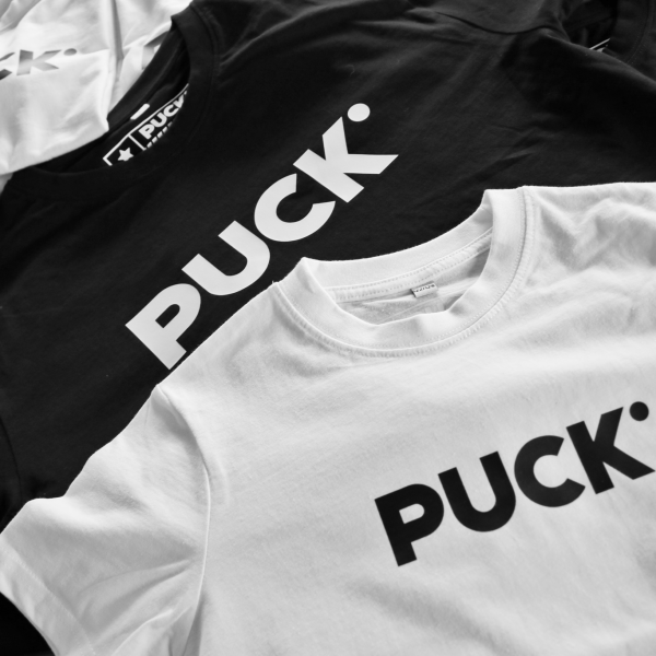 PUCK T-SHIRT Logo black