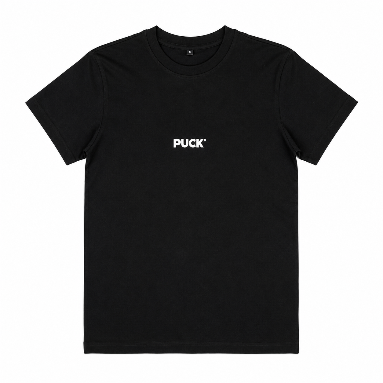 PUCK T-SHIRT HOCKEY black