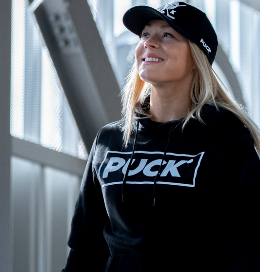 PUCK HOODIE BOX schwarz