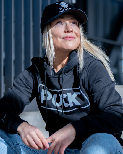 PUCK HOODIE BOX schwarz